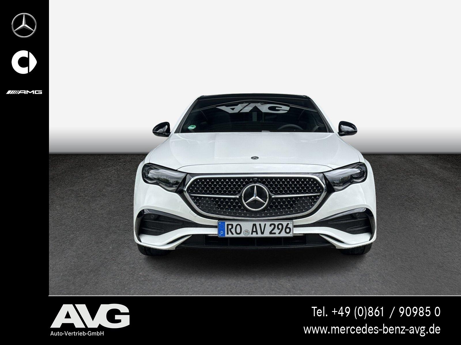 Mercedes-Benz E 220 d AMG Night Edition Burmester® Pano 360°