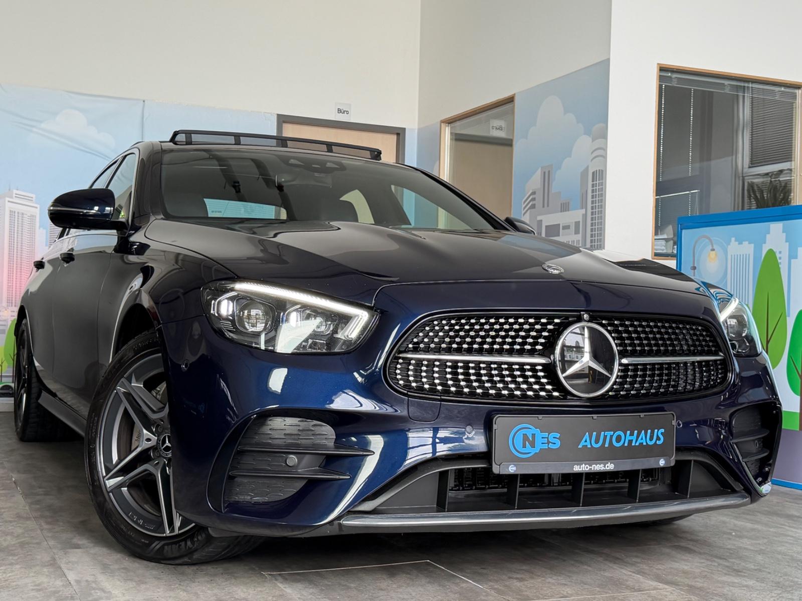 Mercedes-Benz E 220d 4M 9G ACC*3x AMG*PANO*360*BURMESTER*HUD*