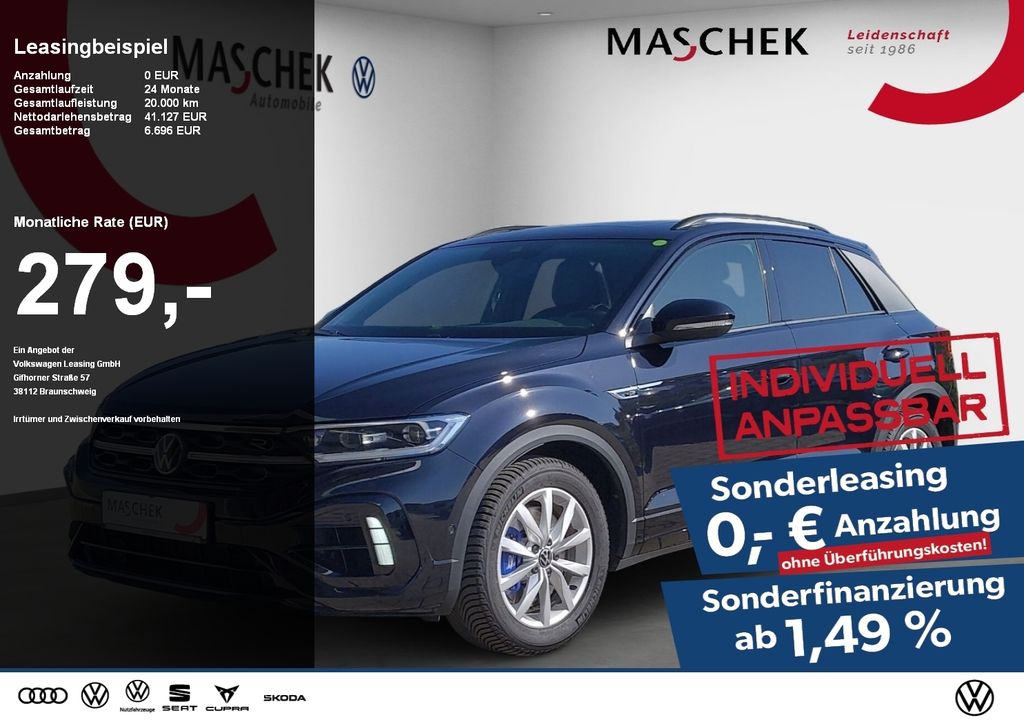 Volkswagen T-Roc R *Sonderleasing* AKRAPOVIC AHK Pano DCC