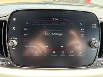 Fahrzeugabbildung Fiat 500 Lim Mild Hybrid Navi DAB Klimaaut. Temp uvm.