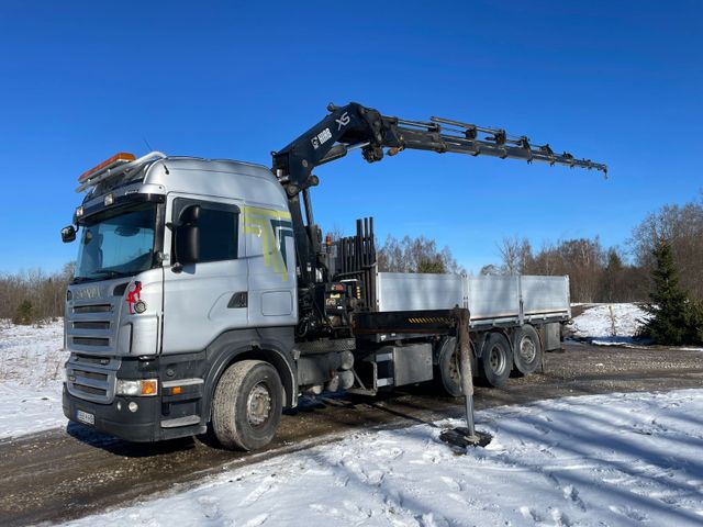 Scania R480 8x4 Hair 377 E8, Retarder