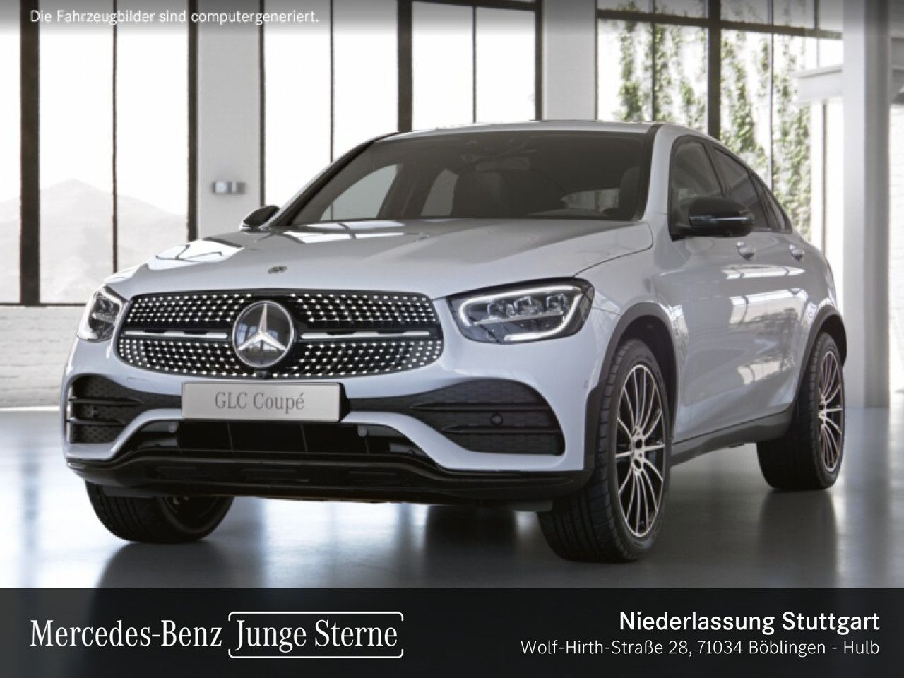 Mercedes-Benz GLC 300 d 4M Coupe AMG SD DIST BUR NIGHT 360° foto 2