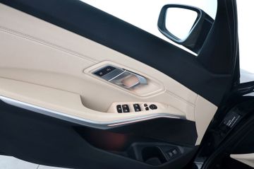 BMW 320d Touring Leder Beige LiveCoProf 18" 1.Hand