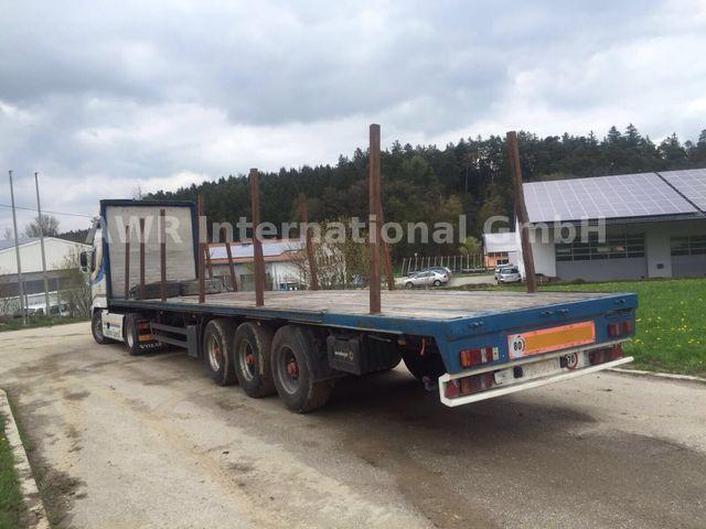 Meusburger MPS 3 Holzauflieger Lift Achse Scheibenbremse