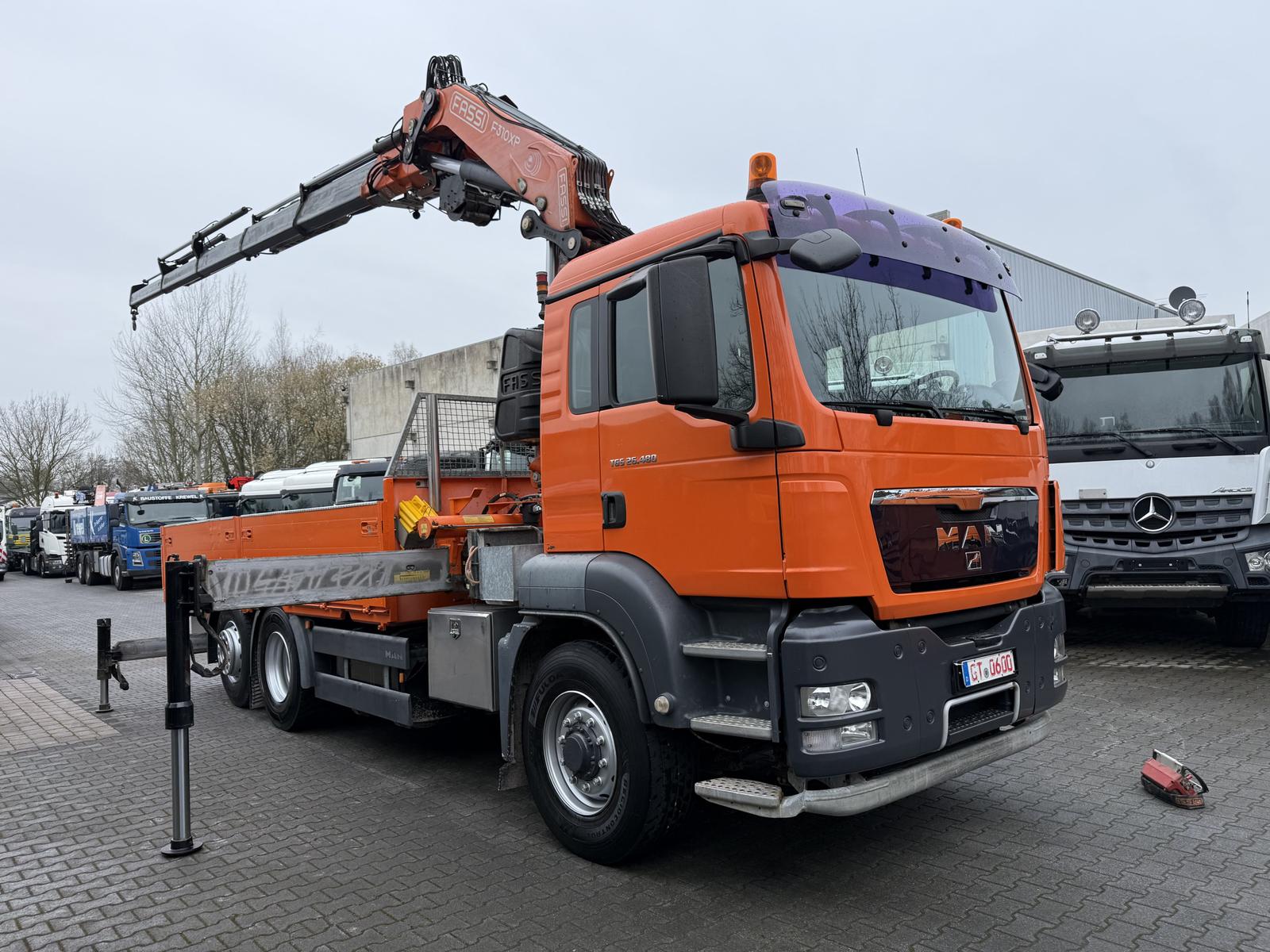 MAN TGS 26.480 6X4H Kran Fassi F310AXP.25
