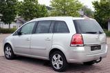 Opel Zafira 1.6 CNG/Benzin # Navi # Tempomat # 7-Sitz - Opel Zafira: Silber