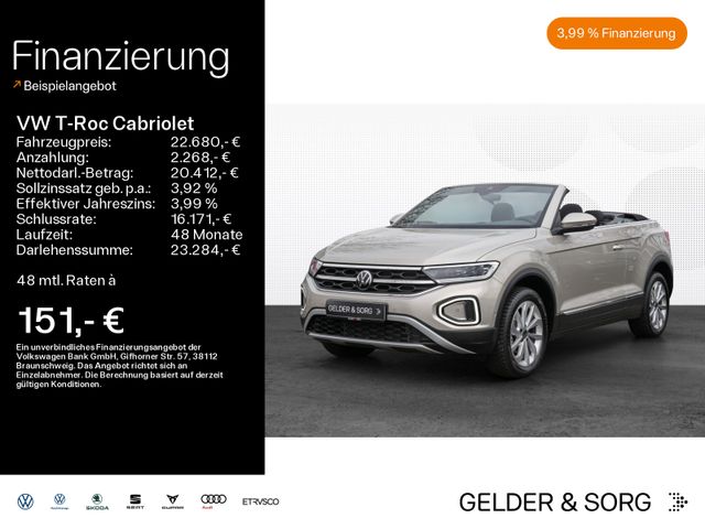 Volkswagen T-Roc Cabriolet 1.0 TSI Style |ACC|AHK|Virtual|