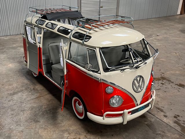 Volkswagen T1 Kombi Samba Umbau 23 Window + Safari Windows