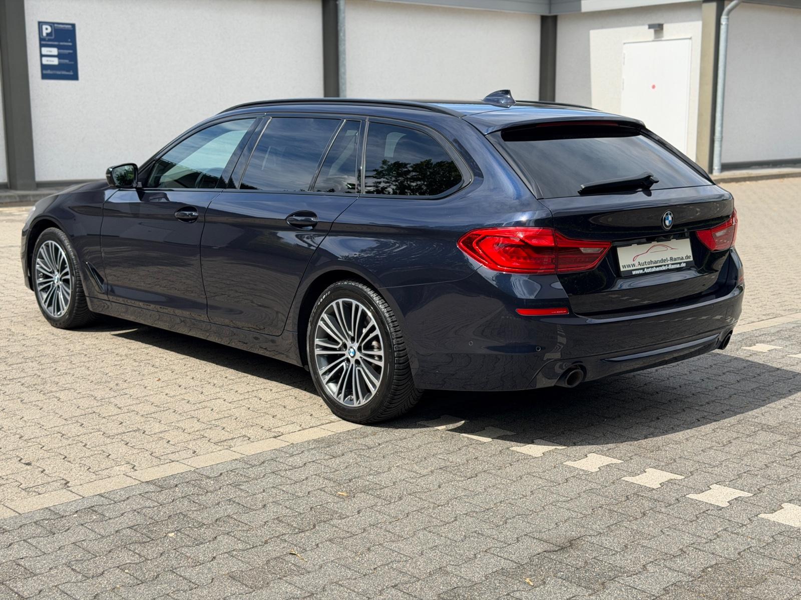 BMW 520D SPORT LINE 190CH BVA - HAYON ÉLECTRIQUE - VOLANT EN CUIR - SELLERIE CUIR - HISTORIQUE ENTRETIEN COMPLET BMW