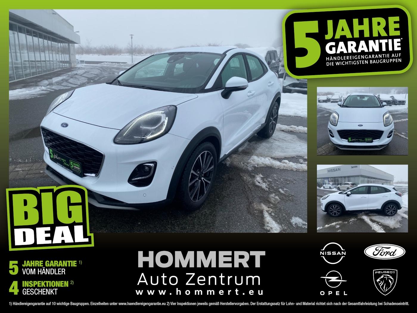 Ford Puma 1.0 EcoBoost Titanium ACC+LED+Navi+SHZ+Kam.