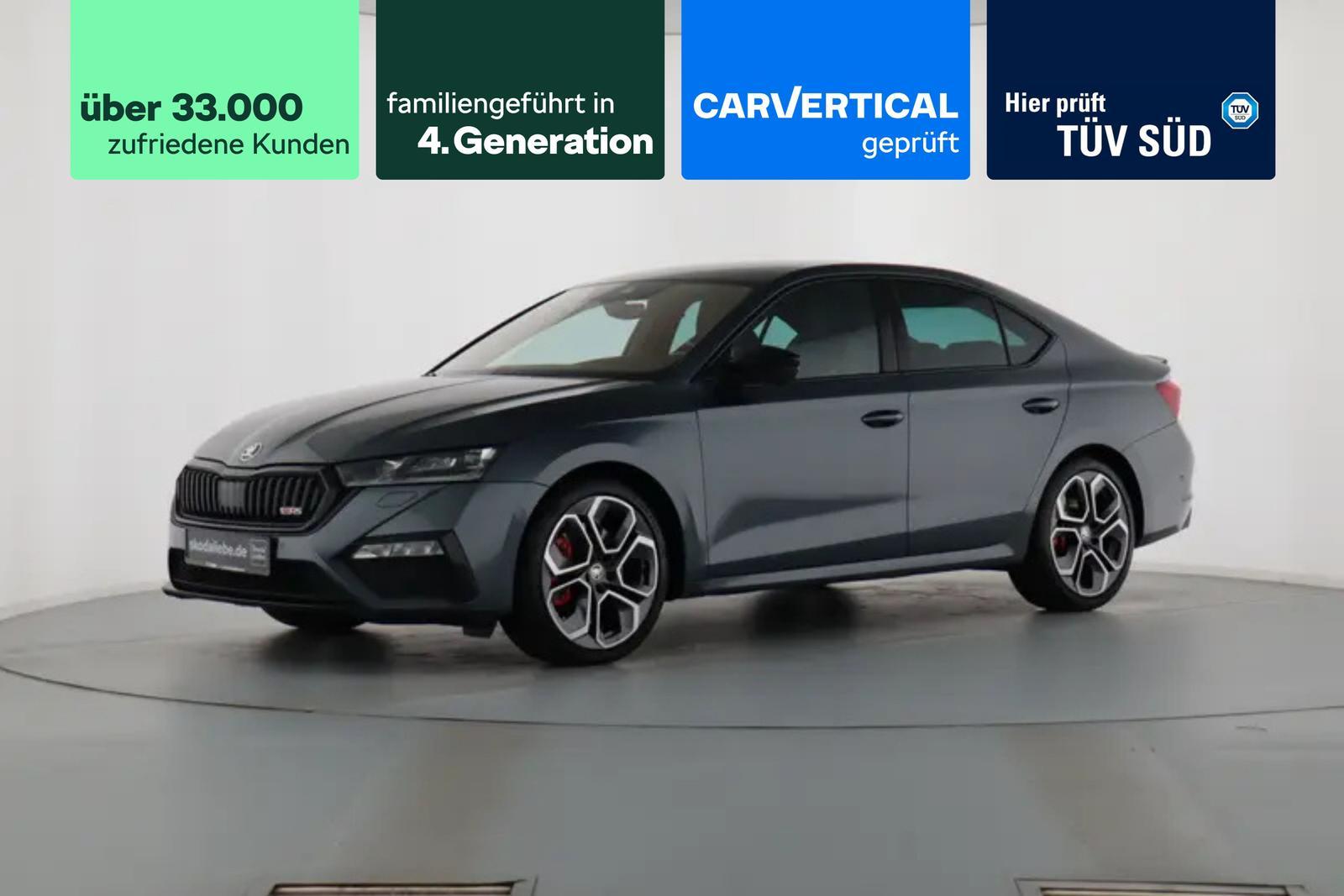 Skoda OCTAVIA RS PLUS 2.0TSI DSG SCHECKHEFT+HEAD-UPuvm