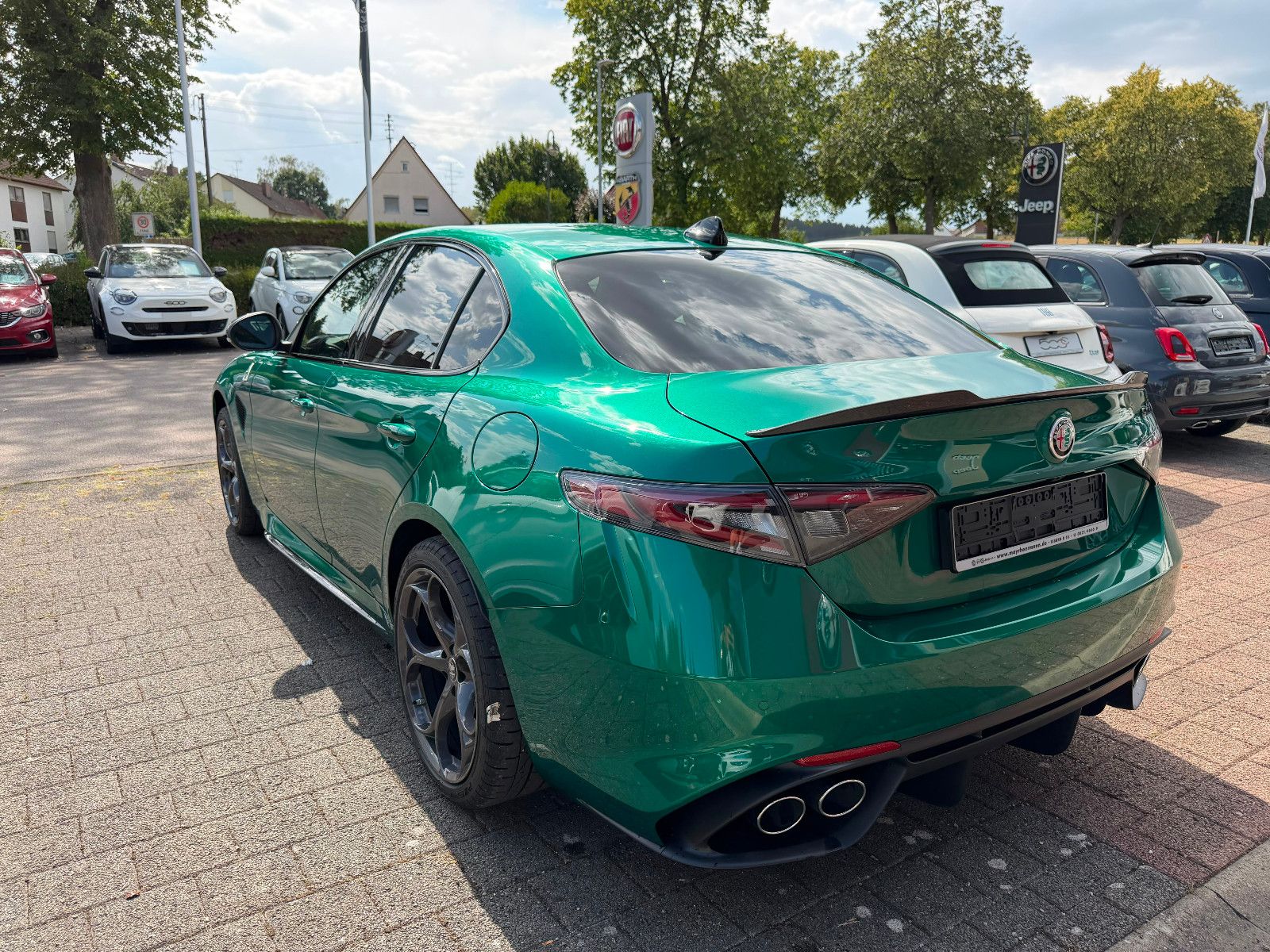 Fahrzeugabbildung Alfa Romeo Giulia Quadrifoglio Oro