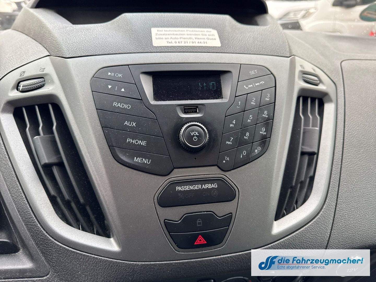 Fahrzeugabbildung Ford Transit Custom Tourneo 300 L1 *2252*EXPORT