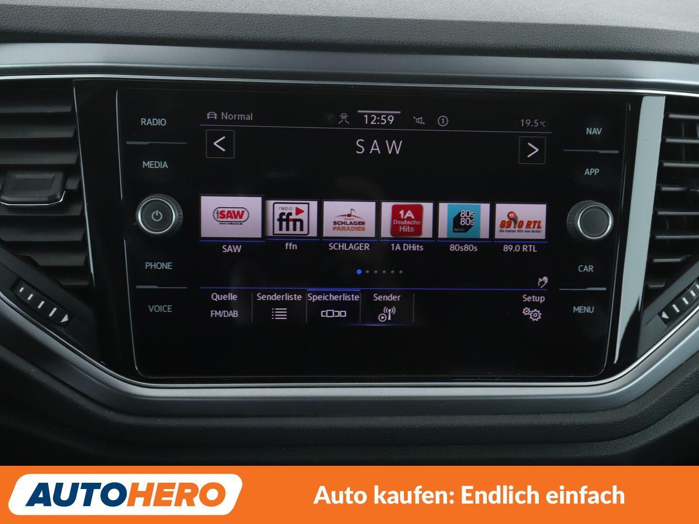 Volkswagen T-Roc 1.0 TSI Active *PDC*SHZ*ALU*KLIMA*, миниатюра 19