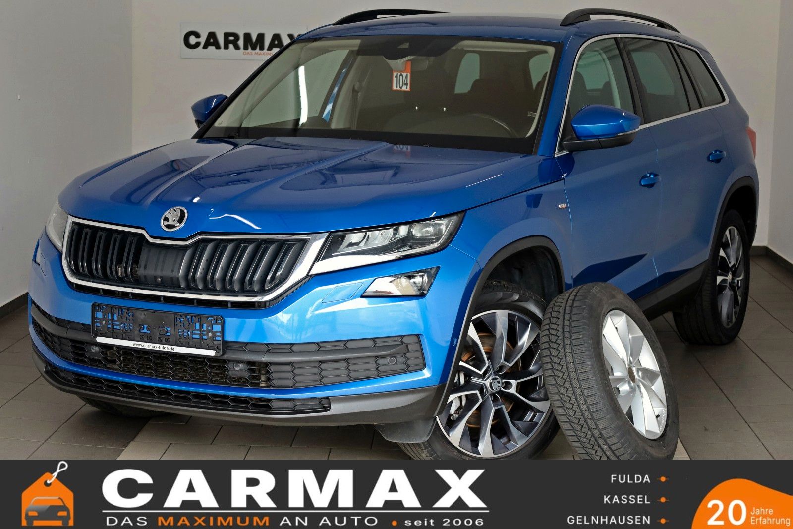 Fahrzeugabbildung SKODA Kodiaq Drive 125 4x4 7 Si,Navi,LED,ACC,AHK,SR+WR