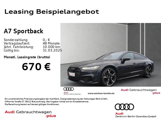 Audi A7 Sportback 45 TFSI qu. S line S tronic *AHK*