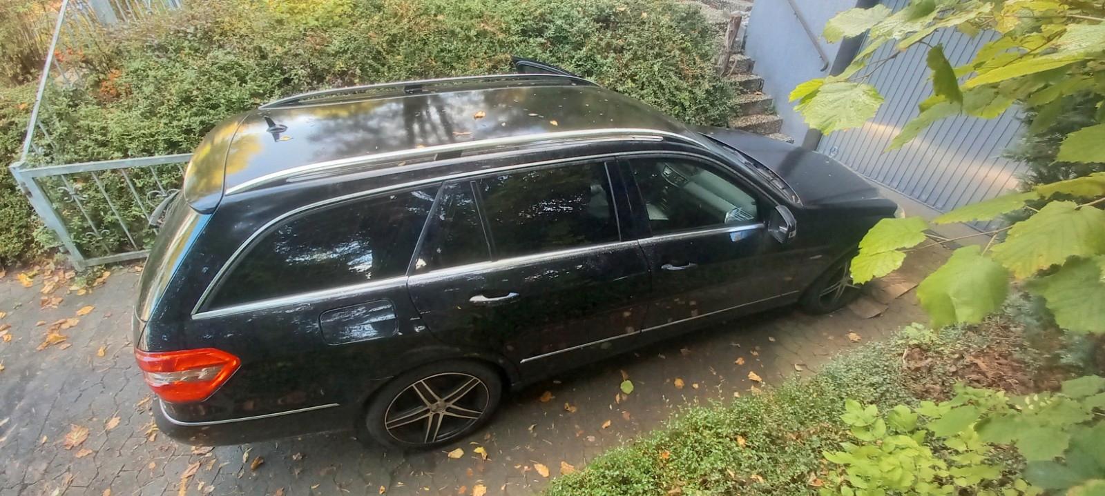 Mercedes-Benz E350 2010 — rear view