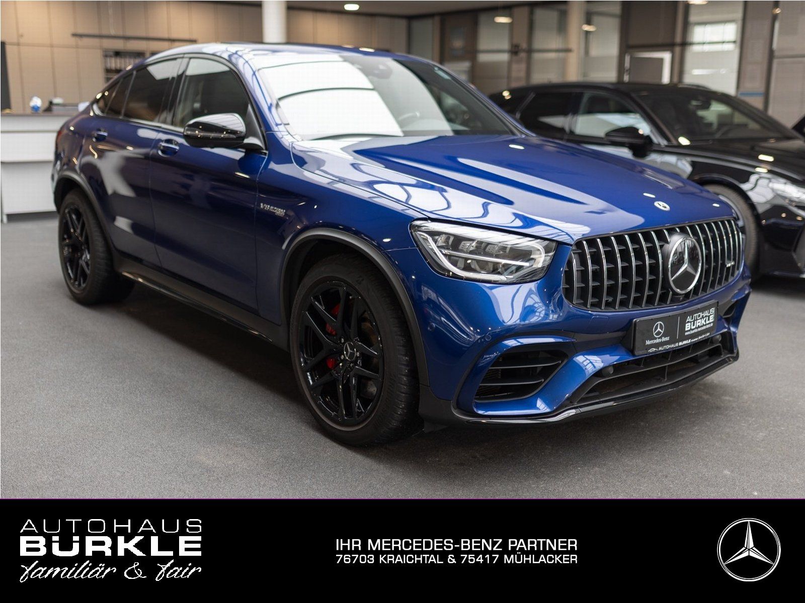 MERCEDES-BENZ GLC 63 S AMG 4M Coupé,AHK,SHD,Night,Distr+,RideC