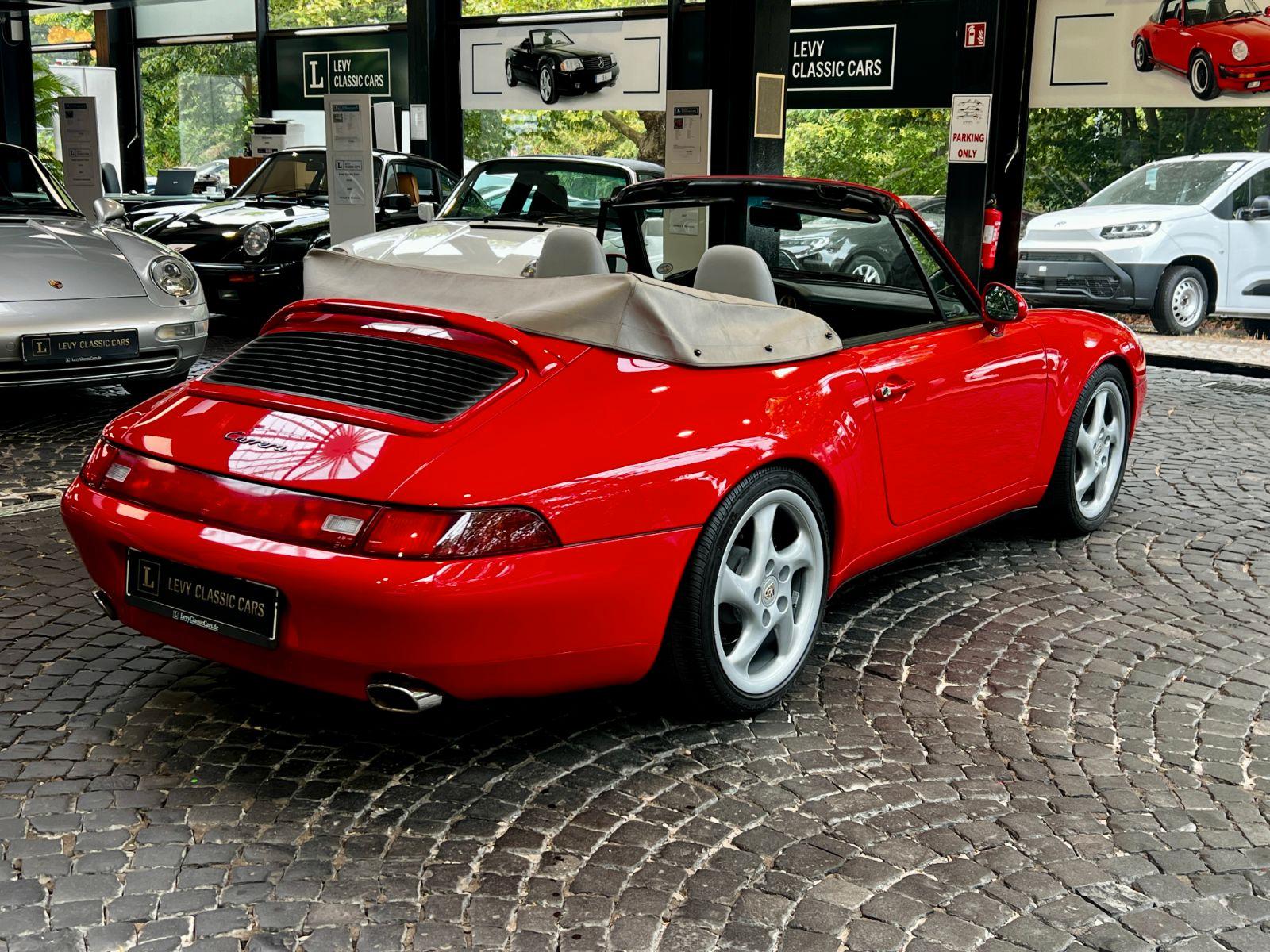 Porsche 993 911 Carrera 2 Cabrio Scheckheft