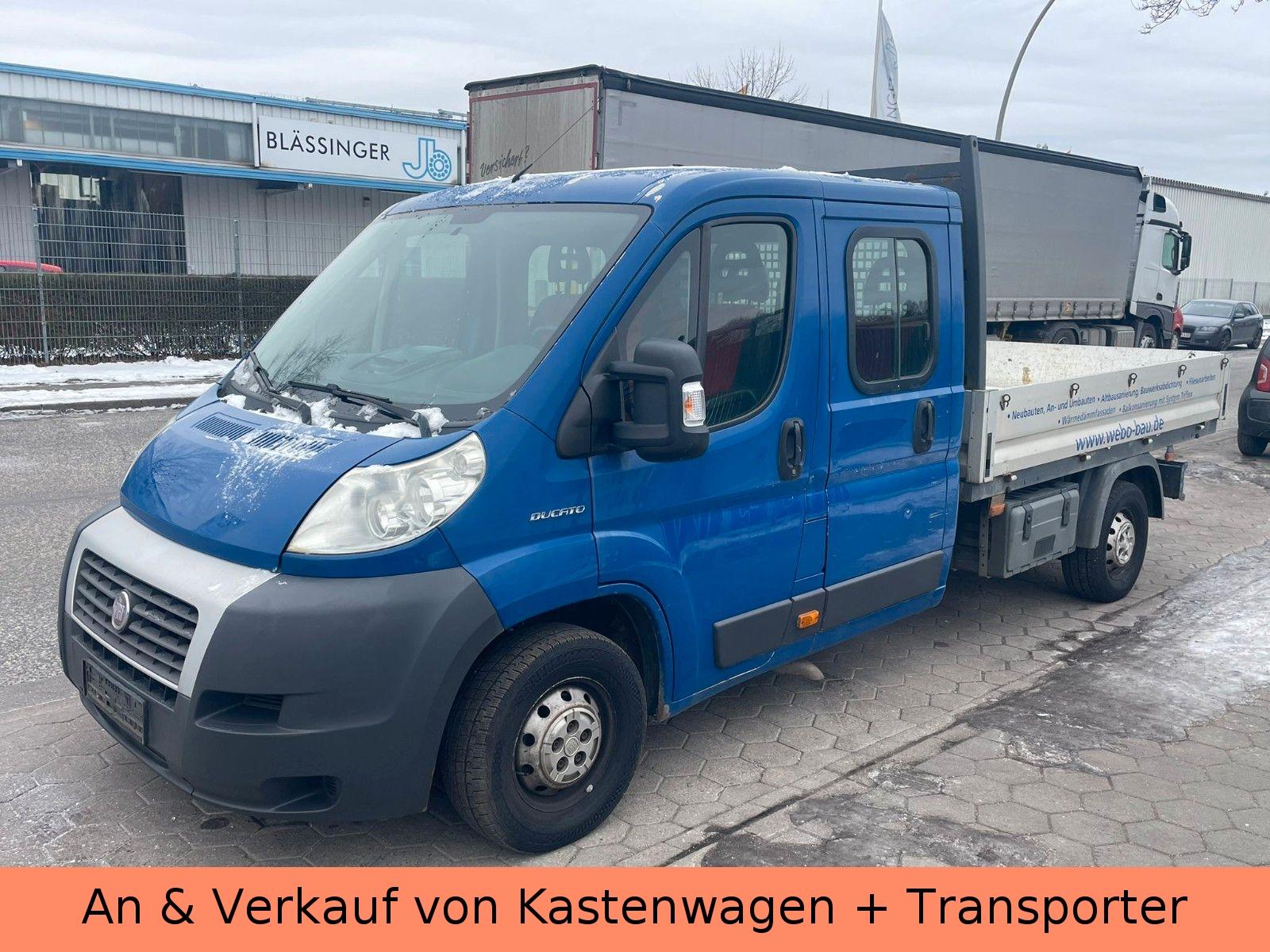 Fiat Ducato Pritsche Doppelk. 35 130  L4 - TÜV NEU