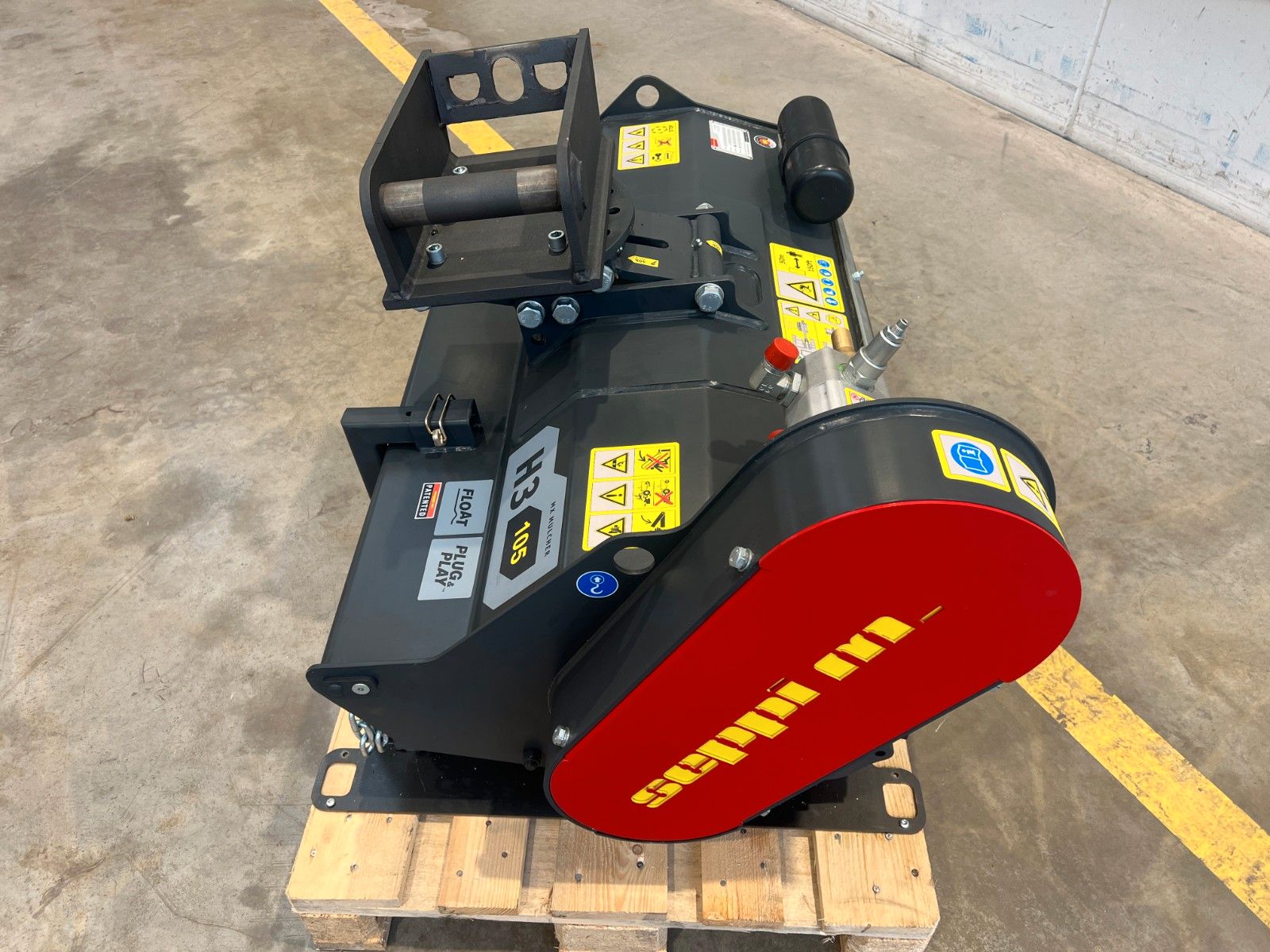 Fahrzeugabbildung Andere Seppi M. H3 105 / Schlegelmulcher 2-5to lagernd!