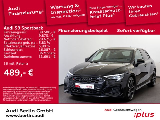 Audi S3 Sportback TFSI S tr. LEDER LED NAVI PANO HUD