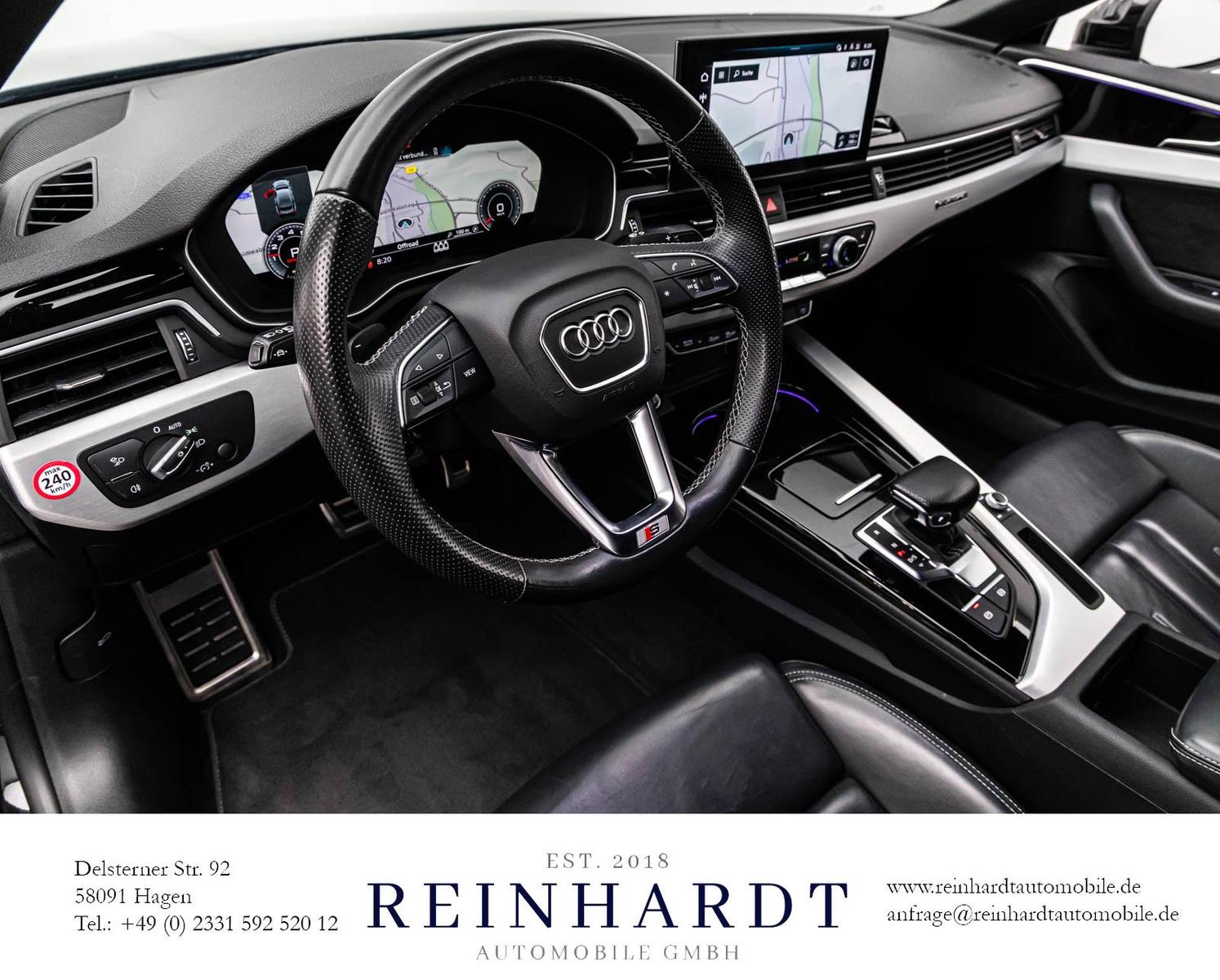 Audi A5 SPORTBACK 45TFSi Q 2x S LINE BLACK MATRIX/ACC, миниатюра 14