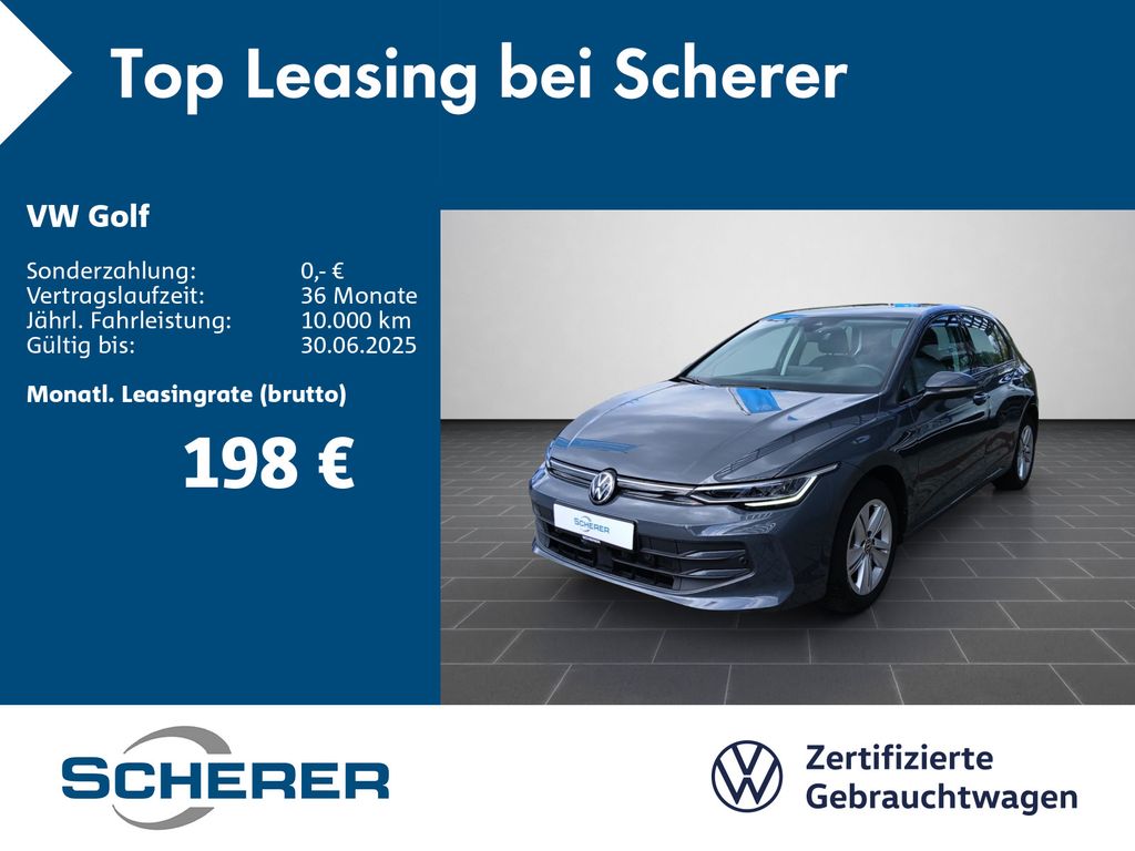 Volkswagen Golf VIII Life 1.5 TSI NAVI AHK LED KEYLESS LIGH