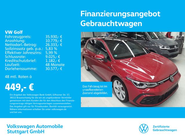 Volkswagen Golf 8 GTD DSG Navi AHK Schiebedach Kamera