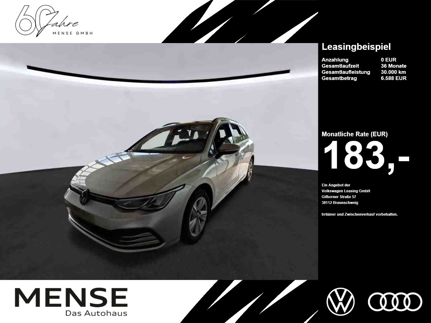 Volkswagen Golf VIII Variant 2.0TDI Life CarPlay ACC LED LM