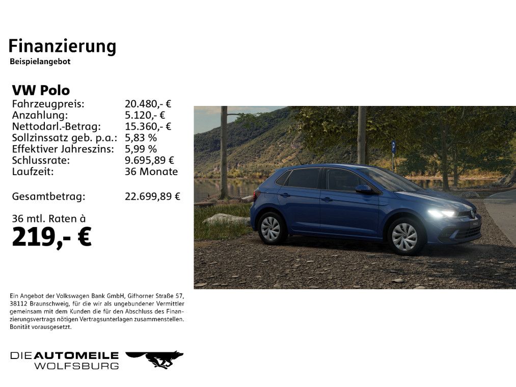Volkswagen Polo 1.0 TSI Life ACC/Einparkhi imagem 2