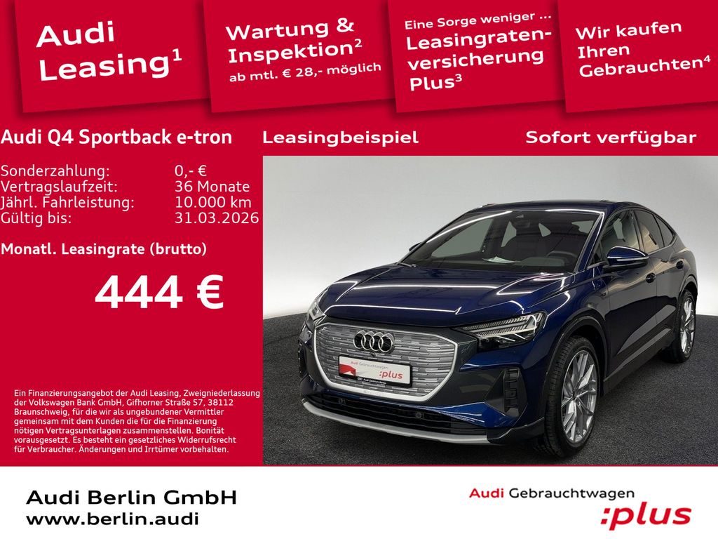 Q4 Sportback e-tron 35 AHK MATRIX PDC RFK NAVI