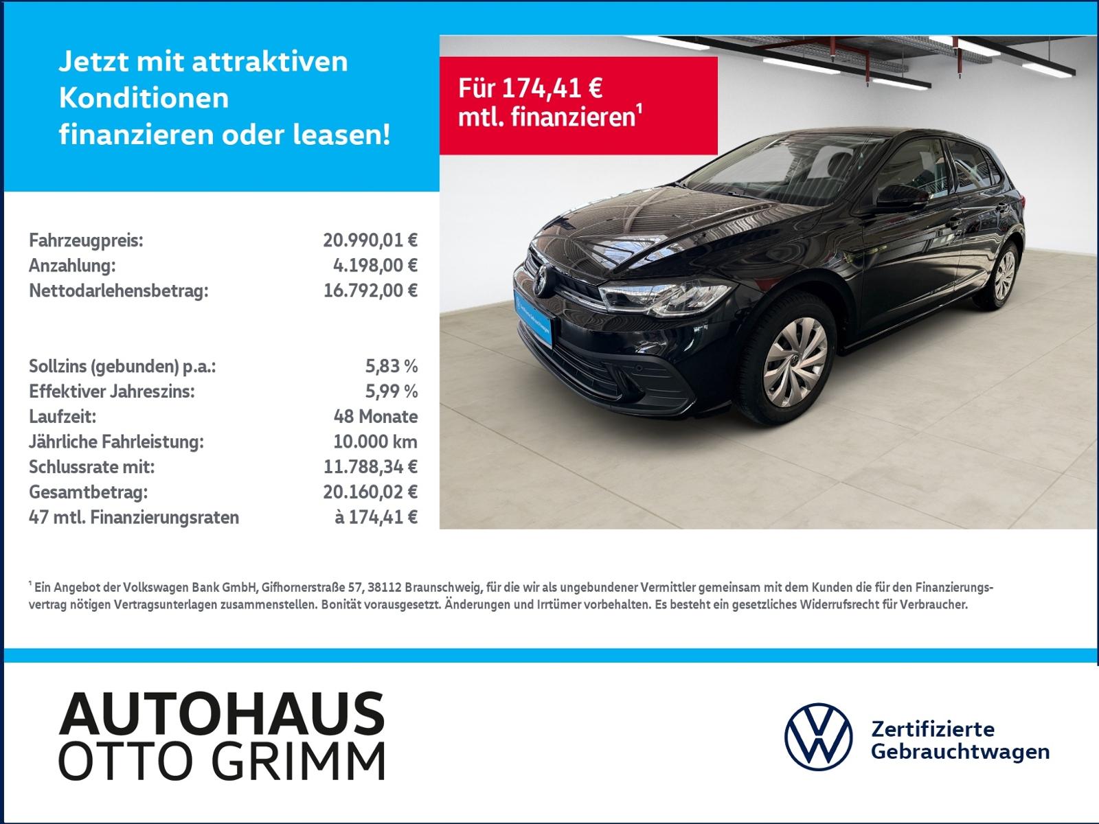 Volkswagen Polo 1.0 TSI Life LED Navi ACC Sitzh.