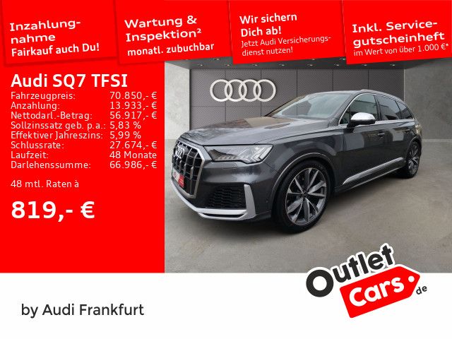 Audi SQ7 TFSI tiptronic 7Sitzer MatrixLED Luft Panora