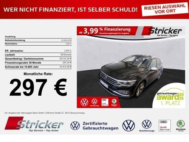 Volkswagen Passat Alltrack 2.0 TDI 297,-ohne Anzahlung ACC
