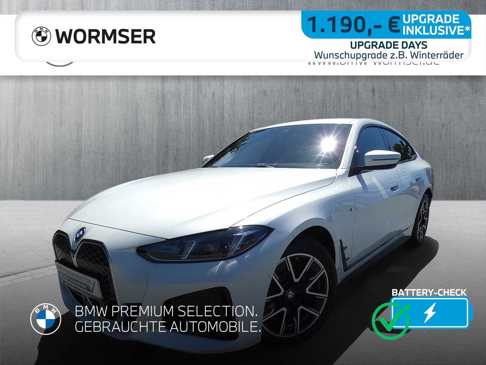 BMW i4 eDrive40 Gran Coupé M Sportpaket HK HiFi DAB