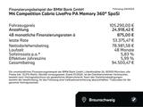 BMW M4 Competition Cabrio LivePro PA Memory 360° - : Allradantrieb, Cabrio