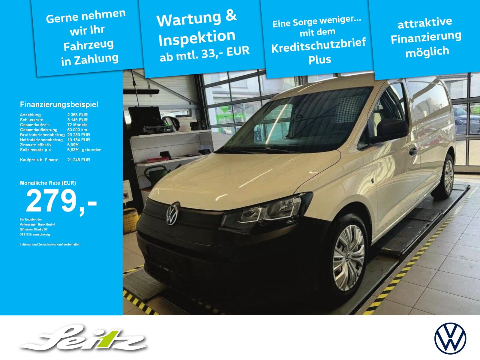 Volkswagen Caddy Maxi Cargo 2.0 TDI *PARKSENSOR*SITZHZG*TEM