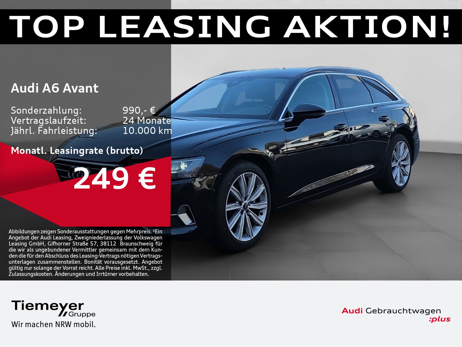 Audi A6 Avant 40 TDI Q SPORT LM19 LEDER eSITZE MEMORY
