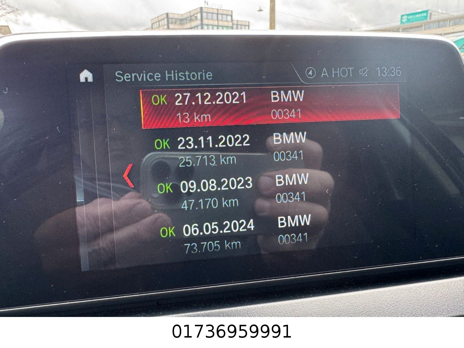 BMW 218 Gran Tourer/LED/AHK/KLIMAAU/NAVI/KAM/7 SITZE foto 25