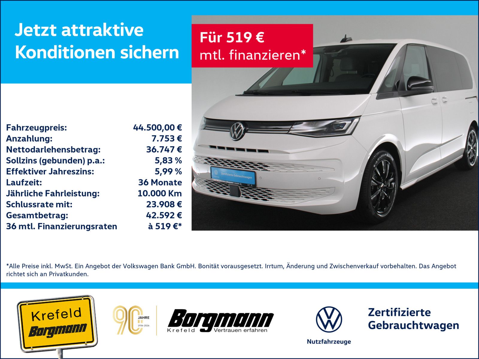 Volkswagen T7 Multivan Life 2.0 TDI AHK MATRIX-LED ACC NAVI