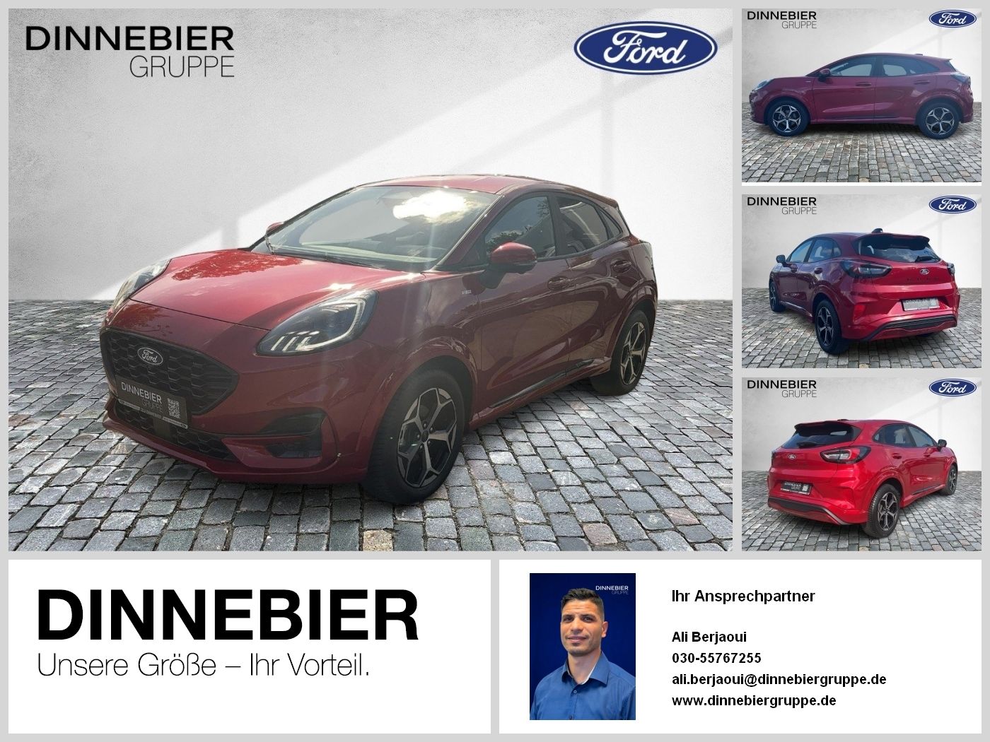 Ford Puma ST-Line X LED+360°Kamera+Winterpaket ACC LM
