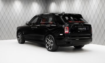 Cullinan BLACK BADGE BLACK/RED 4 SEATER STARS