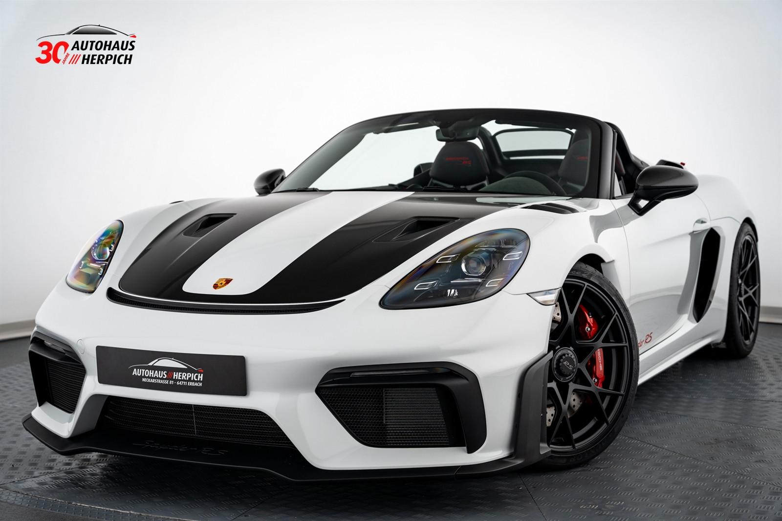 Porsche Boxster Spyder RS Weissach Vollschale LED Lift