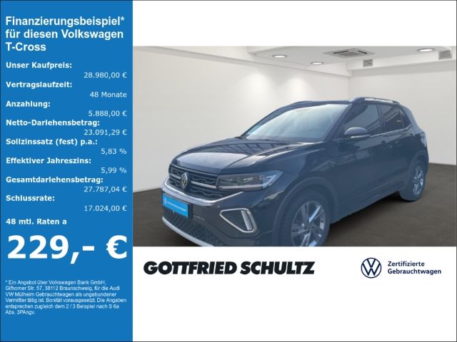 Volkswagen T-Cross 1.0 TSI DSG LED NAV KAMERA R-Line ALLSEA