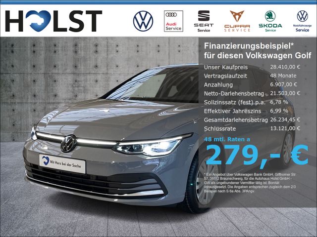 Volkswagen Golf VIII 1.5TSI Style, RüFaKa, ACC, NAV, SHZ