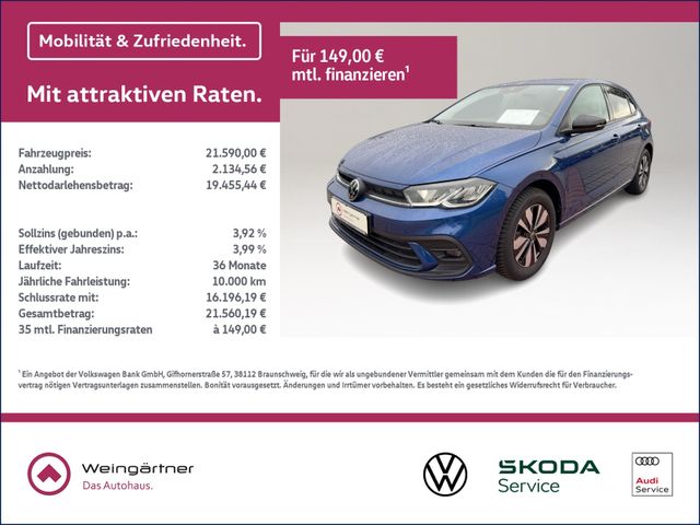 Polo 1.0 TSI Goal, Navi, ACC, Sitzhzg, LED, App