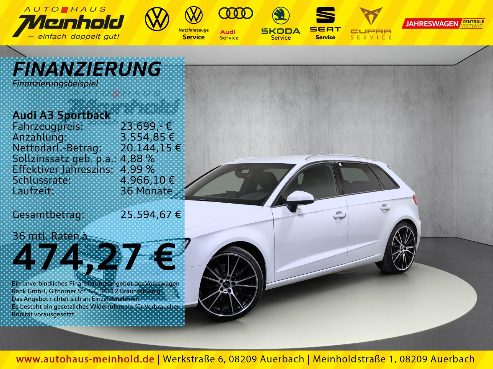 Audi A3 Sportback S line 40 TFSI quattro S tronic,AHK