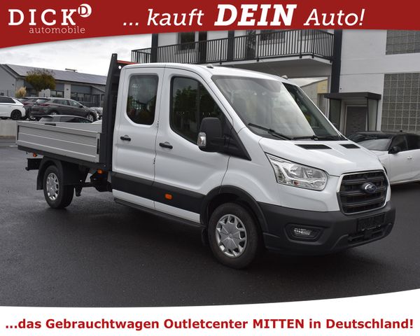 Ford Transit 20d Flatbed 350 L3 Double K 7SI+KLIM+SHZ