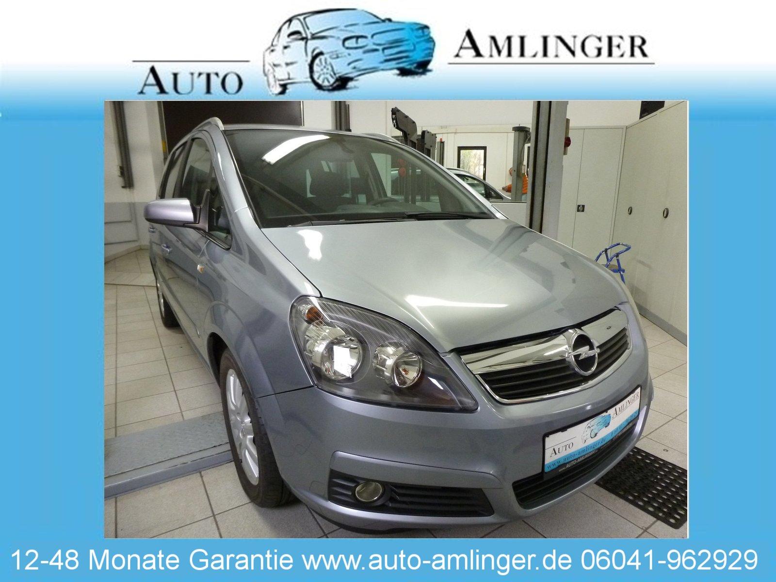Opel Zafira Edition 2.Hand Scheckheft 24 Mo Garantie